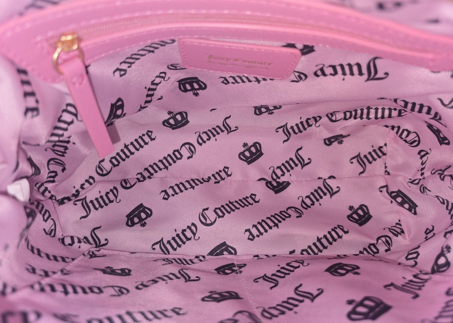 Juicy Couture Juicy Tale Crossbody Bag Retro Green Medium Velour Y2K Pink Handles Shoulder Bag NWT