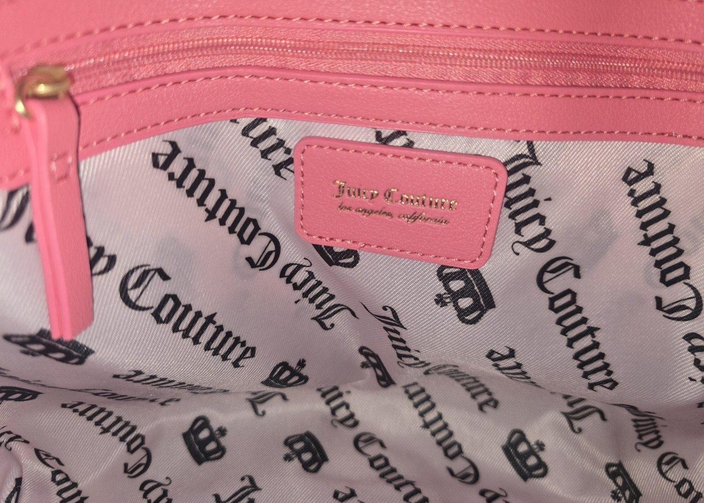 Juicy Couture Crown Vintage Couture Daydreamer Tote – Pink Lemonade