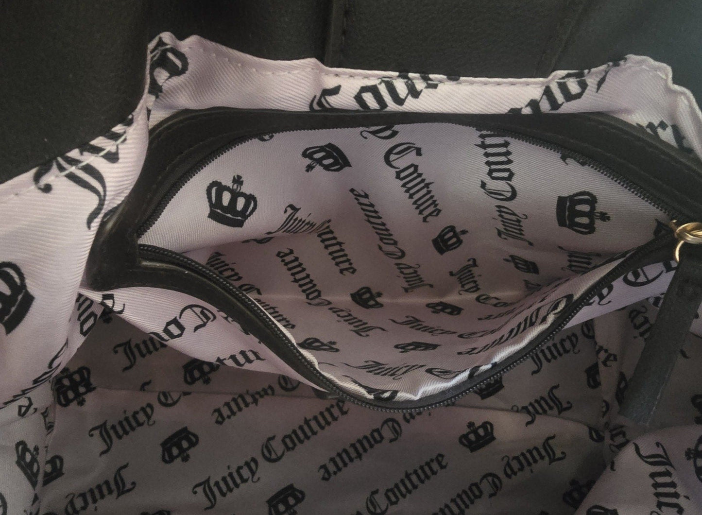 Juicy Couture Lover's Club Daydreamer Tote – Violet Tulle & Chocolate 💜