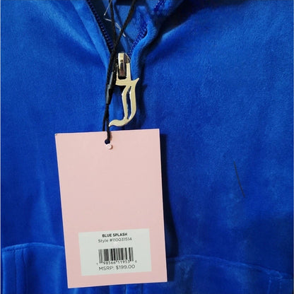 Juicy Couture OG Bling Tracksuit Set – Blue Splash, Size Large (Very Rare, NWT) 💙