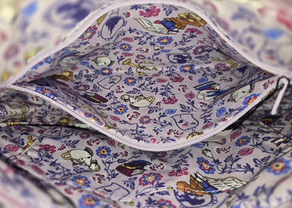 Vera Bradley Disney's Beauty & the Beast Floral Embroidered Quilted Shoulder Bag