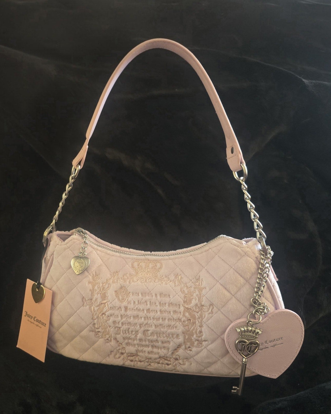 Juicy Couture Juicy Tale Shoulder Bag in Lilac Mist