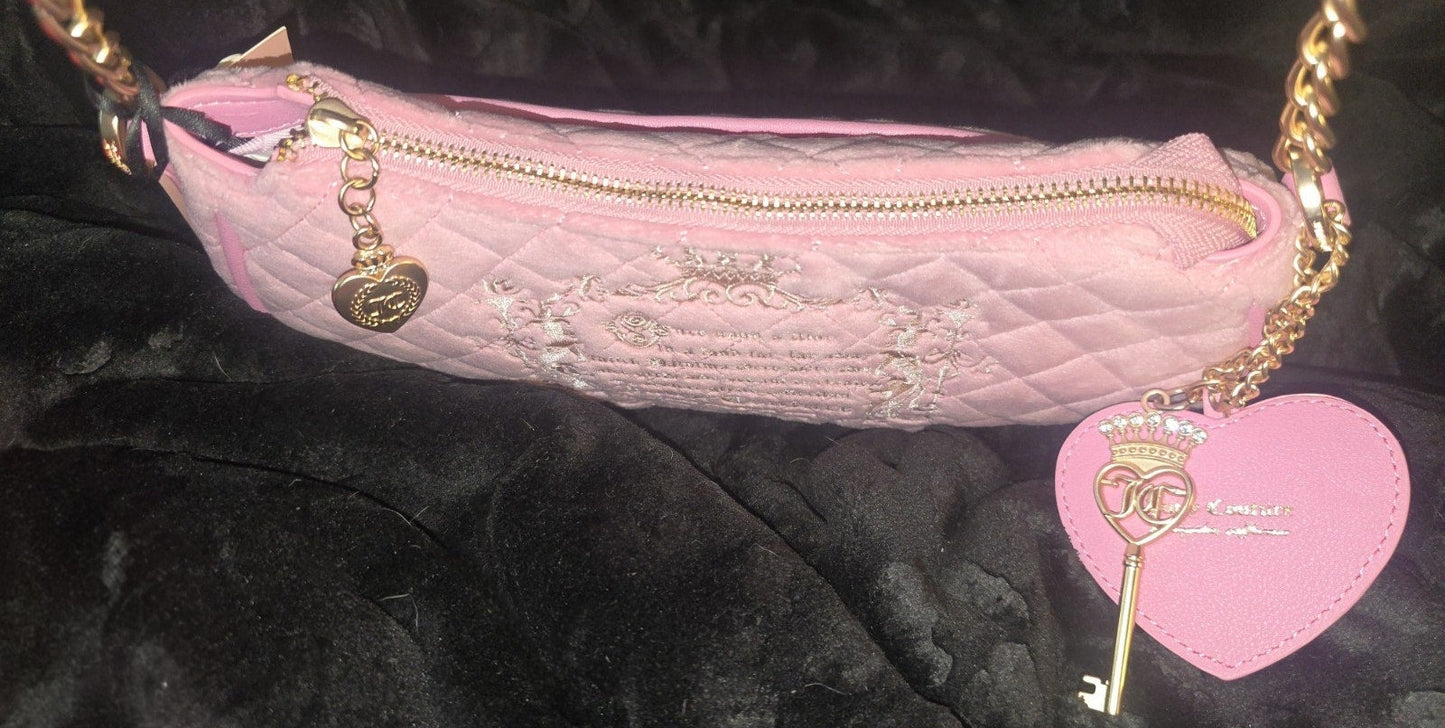 Juicy Couture Juicy Tale "Daydreamer" Shoulder Bag In Cherry Blossum NWT VIRAL