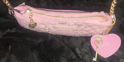 Juicy Couture Juicy Tale "Daydreamer" Shoulder Bag In Cherry Blossum NWT VIRAL