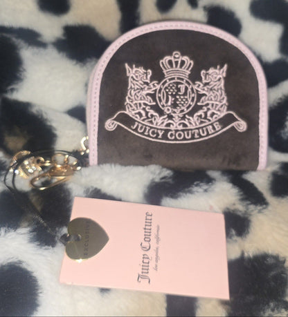 Juicy Couture Classic Scottie Dogs Satchel & Wallet Set Crossbody NWT Viral Rare
