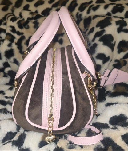 Juicy Couture Classic Scottie Dogs Satchel & Wallet Set Crossbody NWT Viral Rare