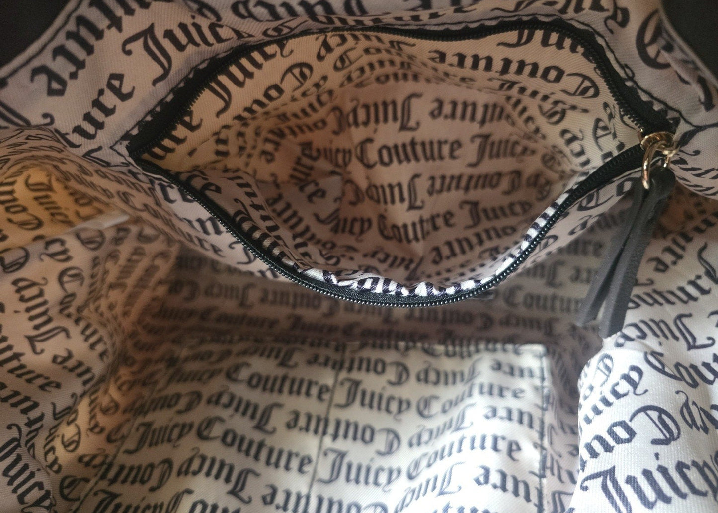 Juicy Couture Vintage Dreams Daydreamer Tote – Dusty Blush & Chocolate 🌸