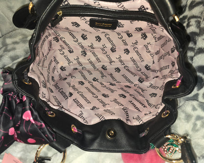 Juicy Couture Sweet Cherry Tote Daydreamer & Matching Heart Shaped Wristlet 🍒