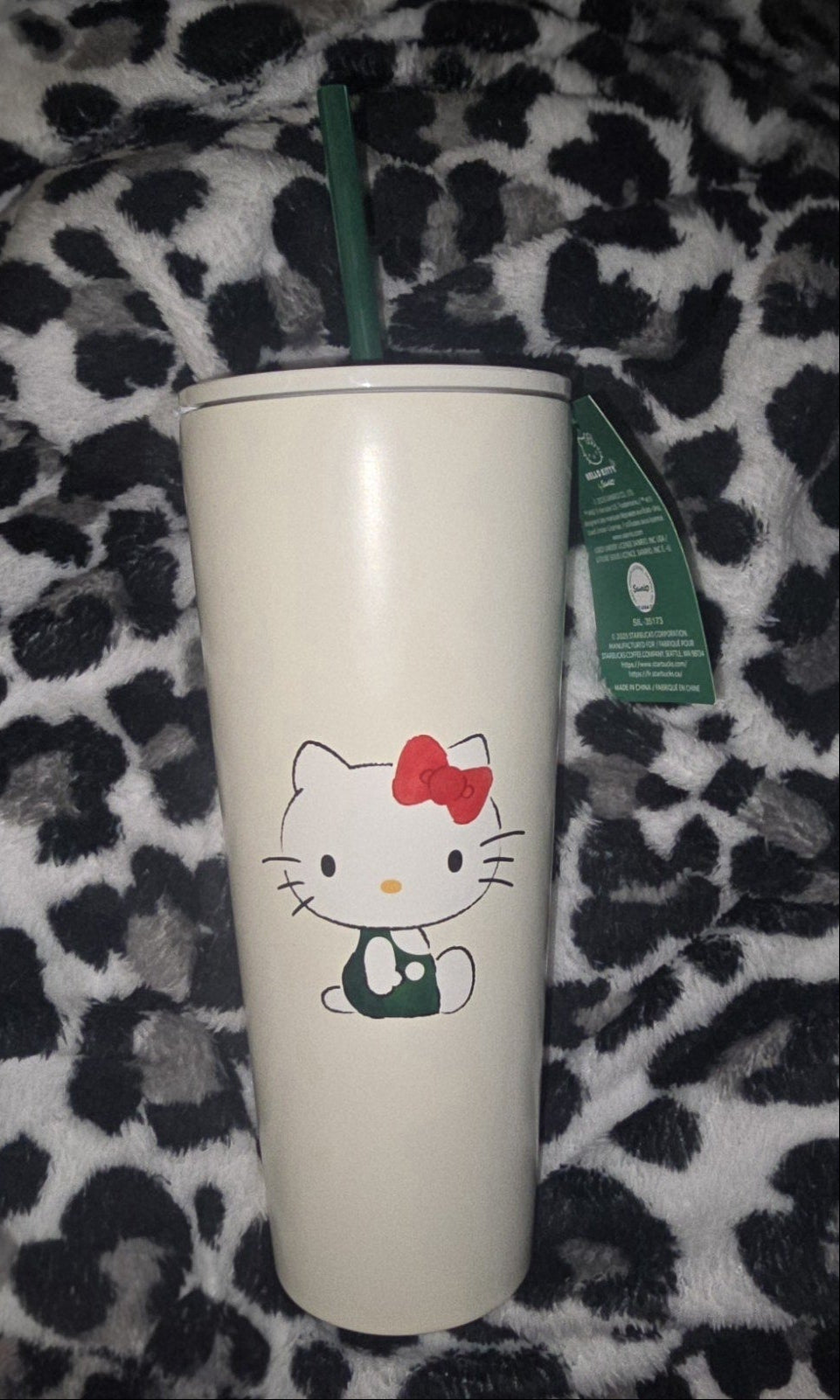 Starbucks Hello Kitty 26 oz Stainless Steel Cold Cup – Together in Fun Forever 🎀