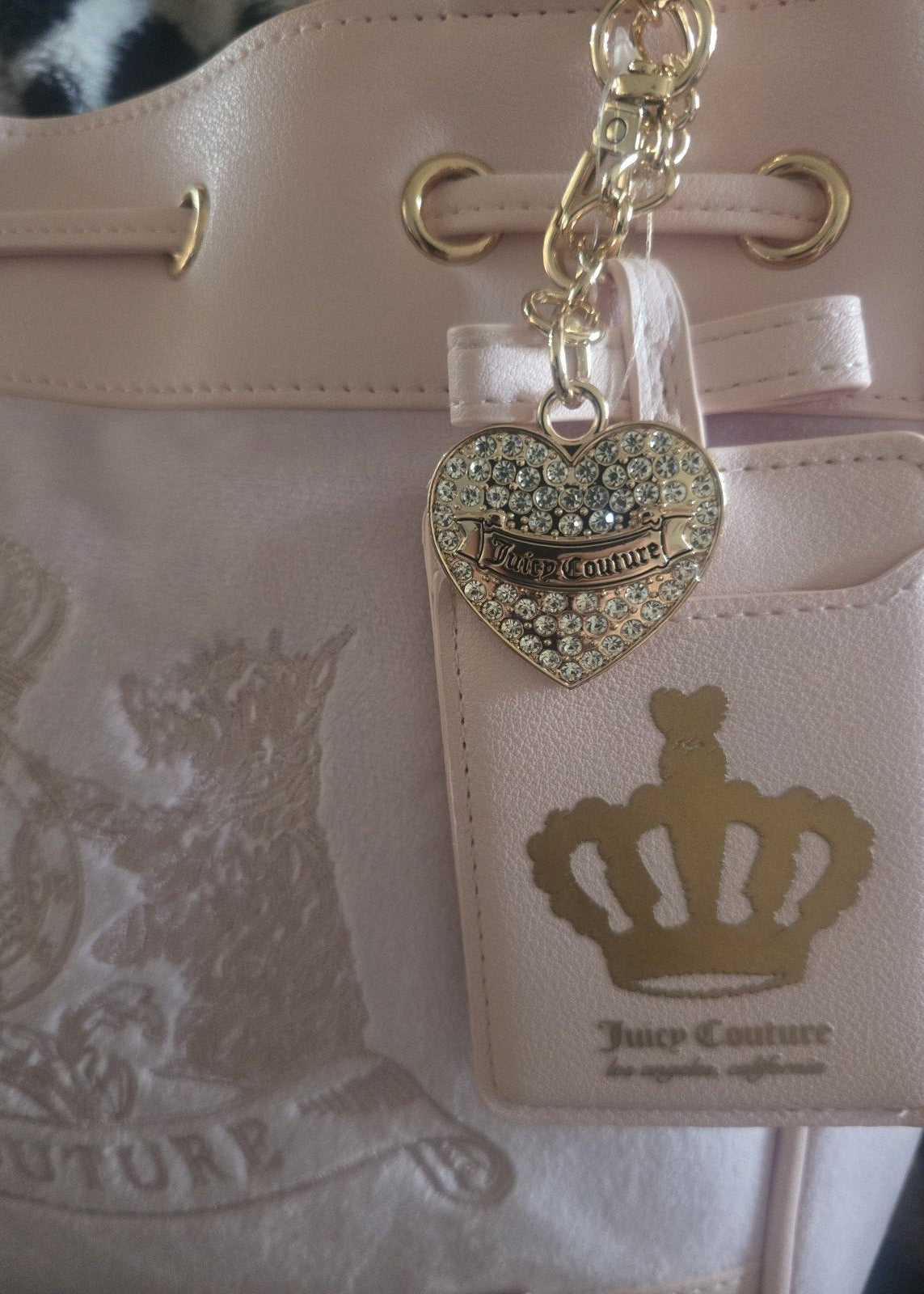 Juicy Couture Classic Scottie Dogs Daydreamer Tote Lilac Mist Large Velour Y2K Shoulder Bag NWT