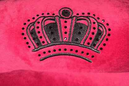 Juicy Couture Crown Bling Hot Pink Pet Bed – Small/Medium (24" x 14" x 8")👑