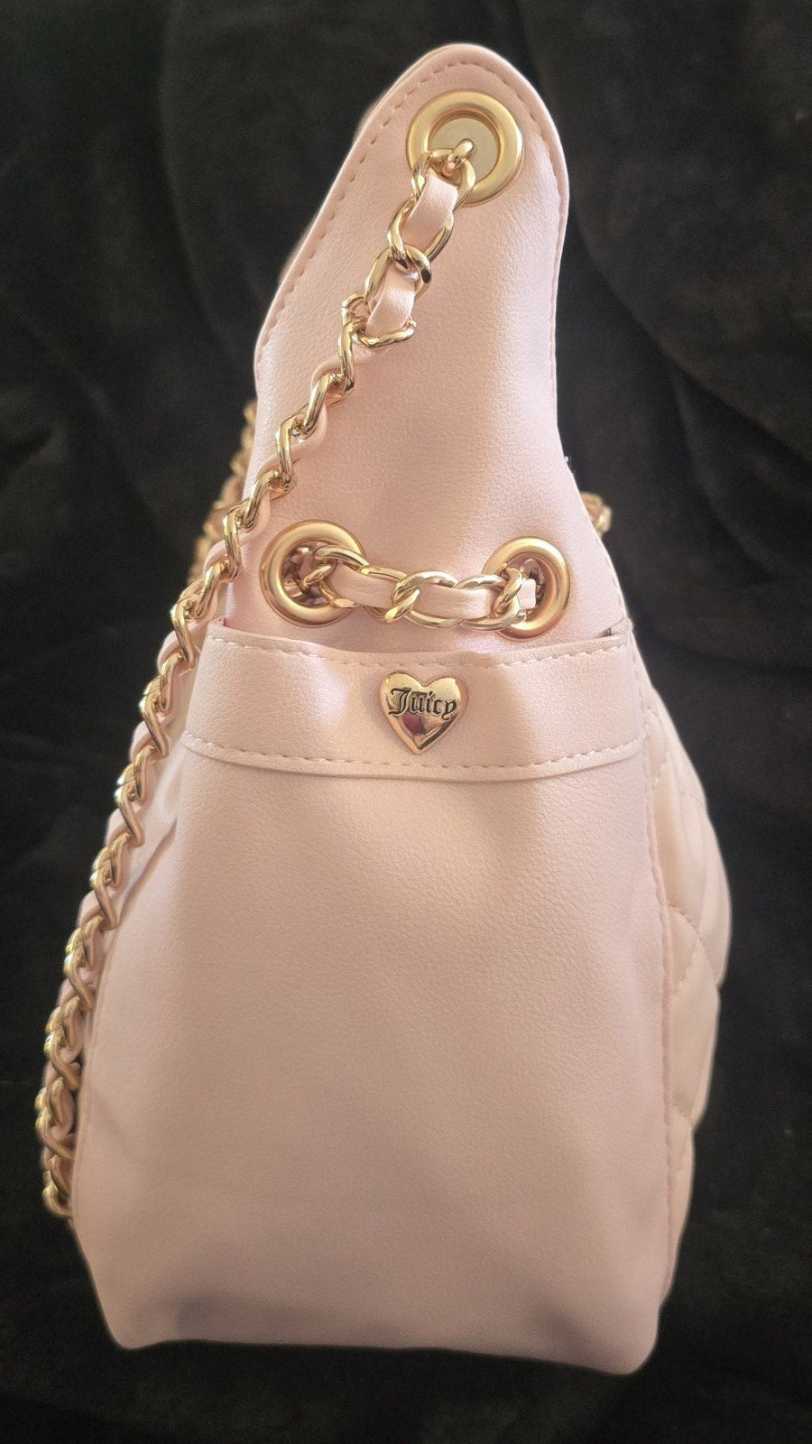Juicy Couture Fashion Icon Bucket Bag In Powder Blush Pink NWT Viral Limited