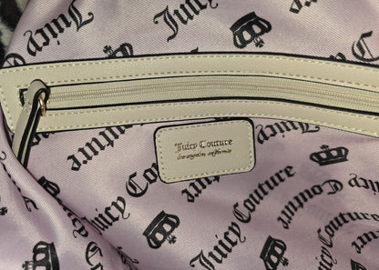 Juicy Couture Snow Leopard Tote With Charm Large Viral Cheetah NWT