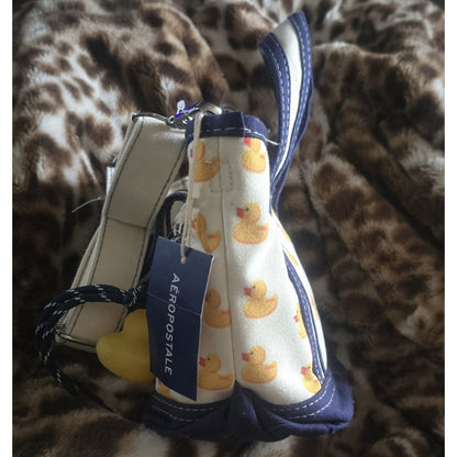 Aeropostale Rubber Duckie Canvas Tote NWT Viral