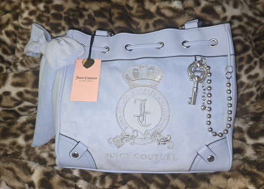 Juicy Couture Classic Lovers Daydreamer Tote Bag – Blue Star