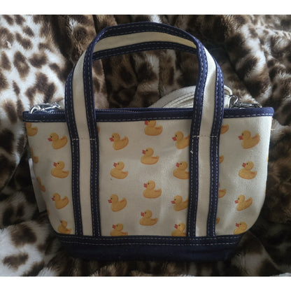 Aeropostale Rubber Duckie Canvas Tote NWT Viral