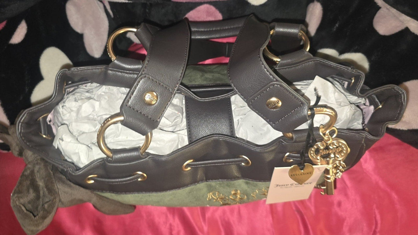 Juicy Couture Key To Juicy Daydreamer Tote & Wallet Set – Super Greens