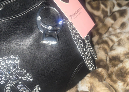 Juicy Couture Crown Daydreamer Tote – Black Liquorice