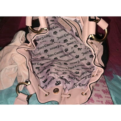 Juicy Couture Lover's Club Daydreamer Tote – Black Liquorice & Pink Diamond - Rare 🖤💗