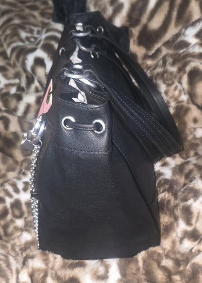 Juicy Couture Crown Daydreamer Tote – Black Liquorice