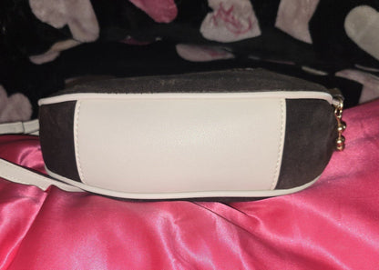 Juicy Couture Key to Juicy Shoulder Bag – Chocolate (Removable Crossbody Strap) 🍫