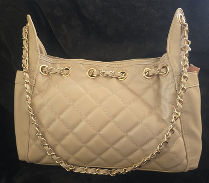 Juicy Couture Fashion Icon Bucket Bag Sandstone Beige NWT Viral Limited Edition