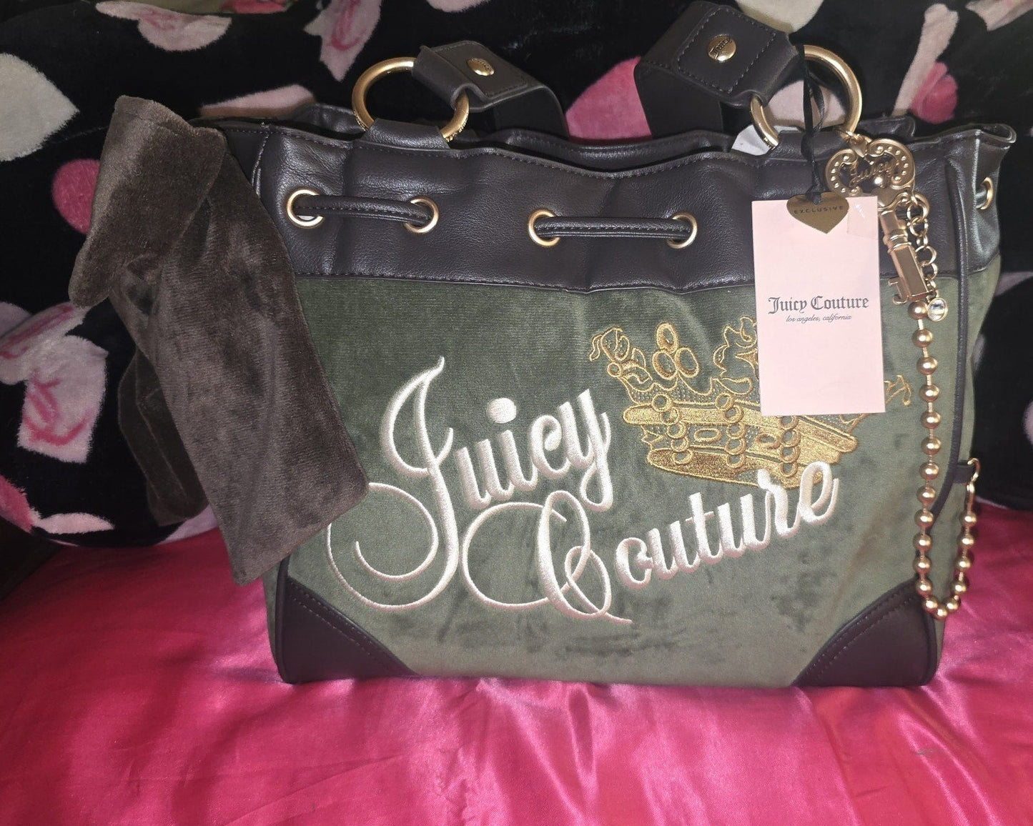Juicy Couture Key To Juicy Daydreamer Tote & Wallet Set – Super Greens
