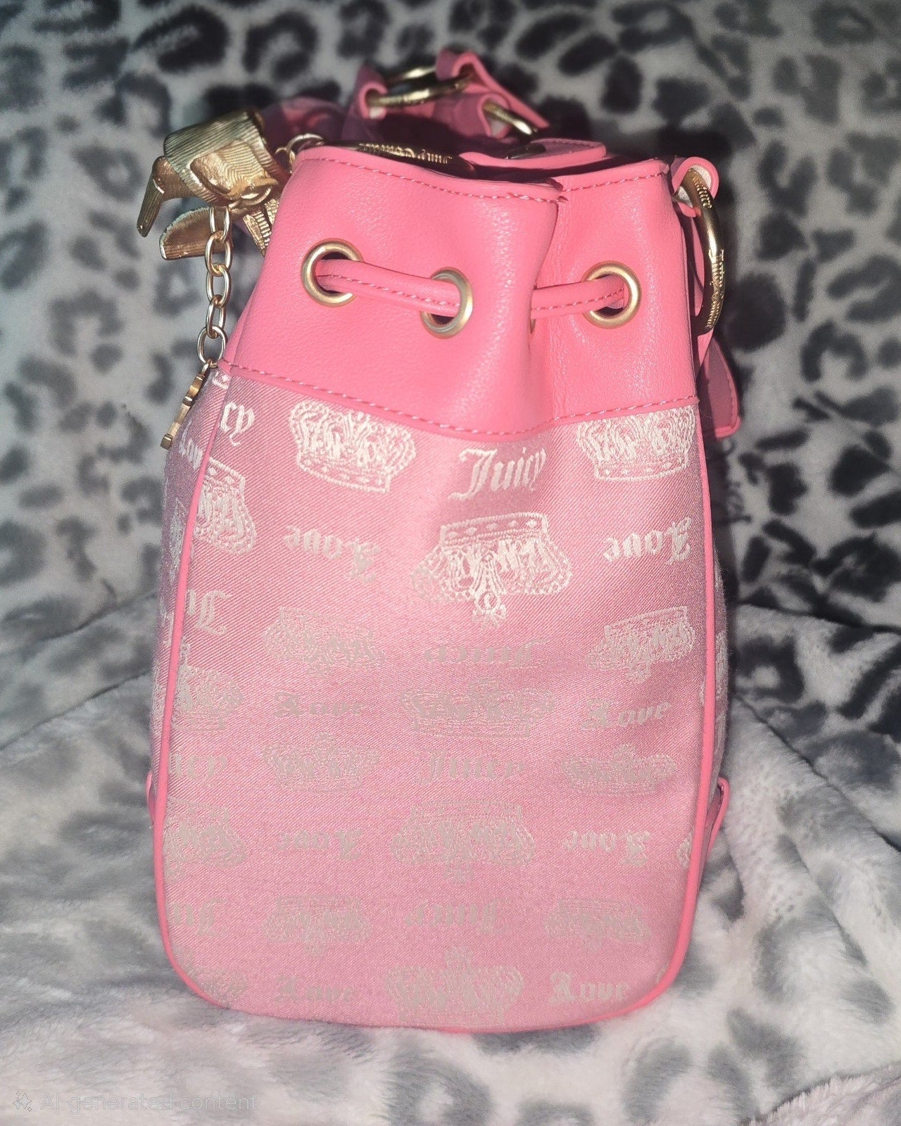 Juicy Couture Crown Vintage Couture Daydreamer Tote – Pink Lemonade
