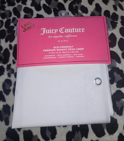 Juicy Couture Black Leopard Bathroom Glow‑Up Set