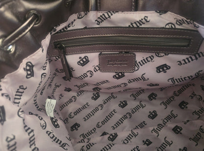 Juicy Couture Lover's Club Daydreamer Tote –  Black Liquorice & Gunmetal - Rare🖤