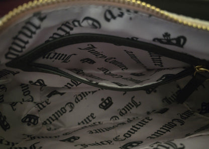 Juicy Couture Key To Juicy Shoulder Bag – Dusty Blush (Removable Crossbody Strap) 🌸