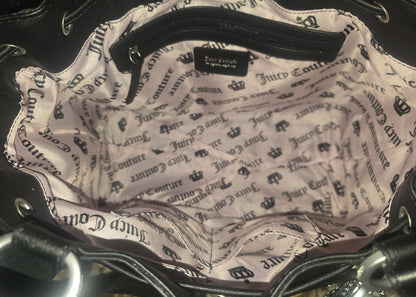 Juicy Couture Crown Daydreamer Tote – Black Liquorice