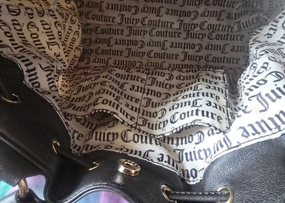 Juicy Couture Vintage Dreams Daydreamer Tote – Dusty Blush & Chocolate 🌸