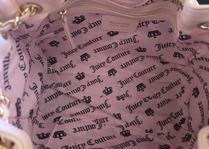 Juicy Couture Fashion Icon Bucket Bag In Powder Blush Pink NWT Viral Limited