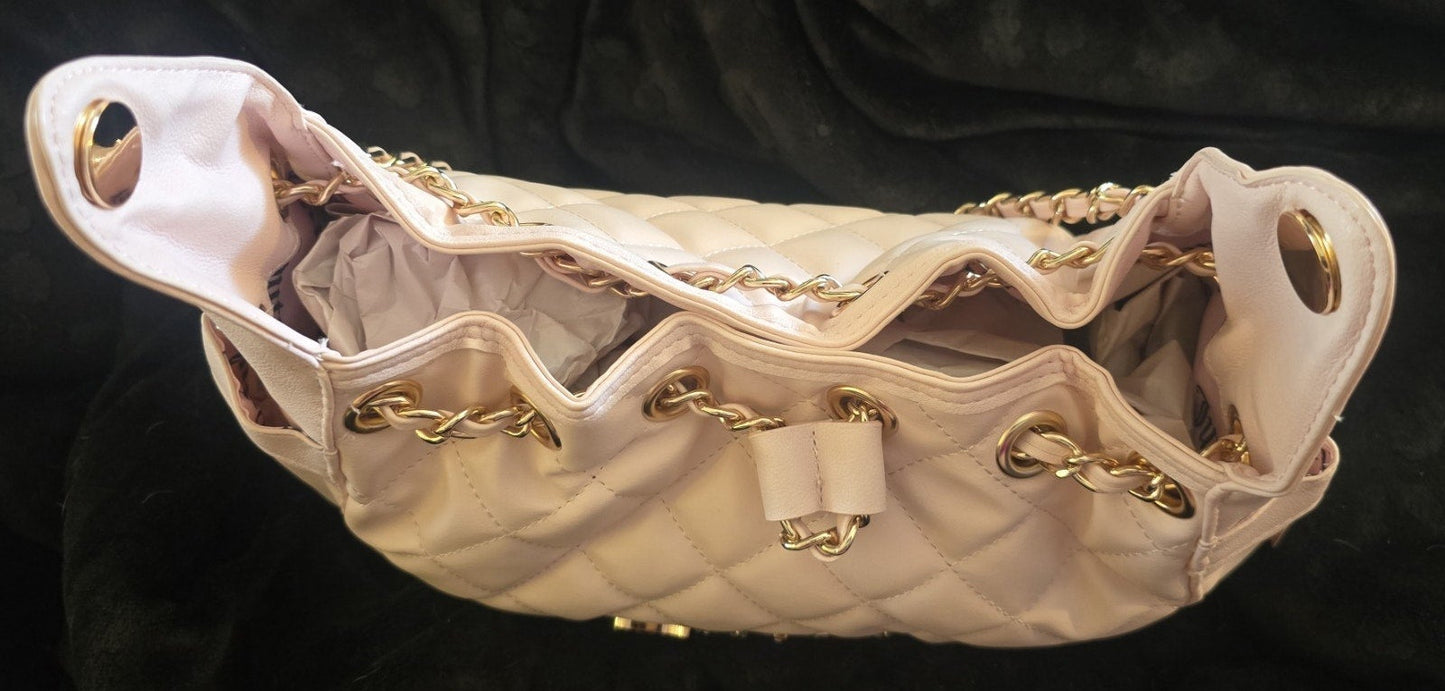 Juicy Couture Fashion Icon Bucket Bag In Powder Blush Pink NWT Viral Limited