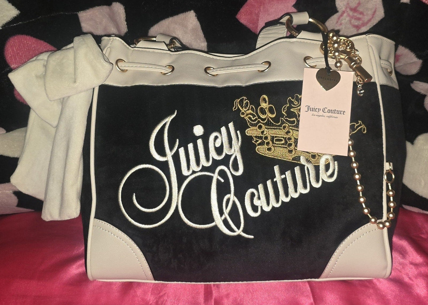 Juicy Couture Key To Juicy Daydreamer Tote & Wallet Set – Liquorice 🗝️