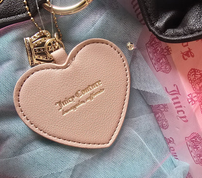 Juicy Couture Vintage Dreams Daydreamer Tote – Dusty Blush & Chocolate 🌸