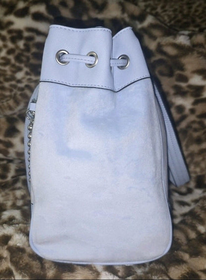 Juicy Couture Classic Lovers Daydreamer Tote Bag In Blue Star NWT VIRAL BOW