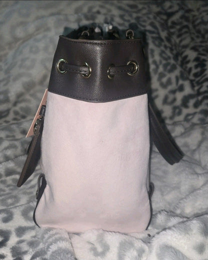 Juicy Couture Classic Scottie Dogs Daydreamer Tote & Wallet Set Pink Chiffon Large Velour Y2K Shoulder Bag NWT
