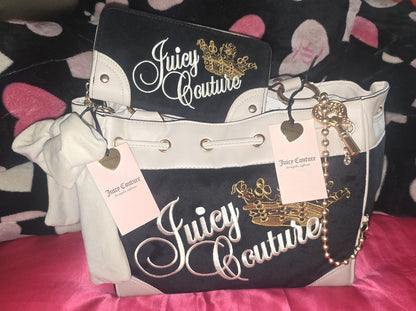 Juicy Couture Key To Juicy Daydreamer Tote & Wallet Set – Liquorice 🗝️