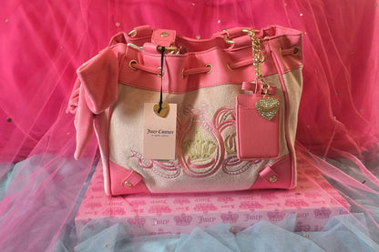 Juicy Couture Lovers Club Daydreamer Tote – Pink Diamond & Pink Lemonade 💖