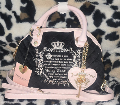Juicy Couture Juicy Tale Crossbody In Liquorice Black New Release Viral