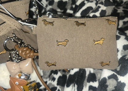 Madden Girl Dachshund Viral Tote Bag With Charms – Brown (NWT) 🐾