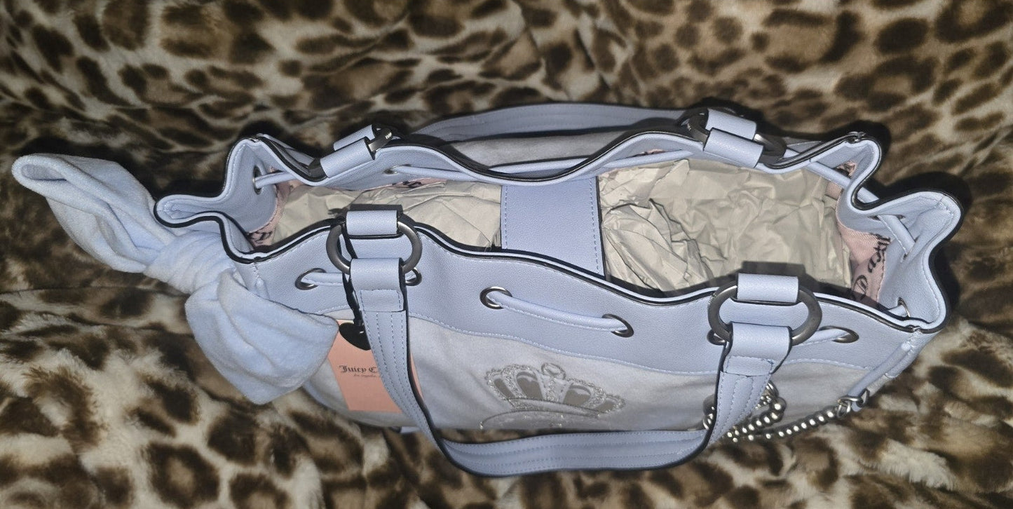 Juicy Couture Classic Lovers Daydreamer Tote Bag – Blue Star