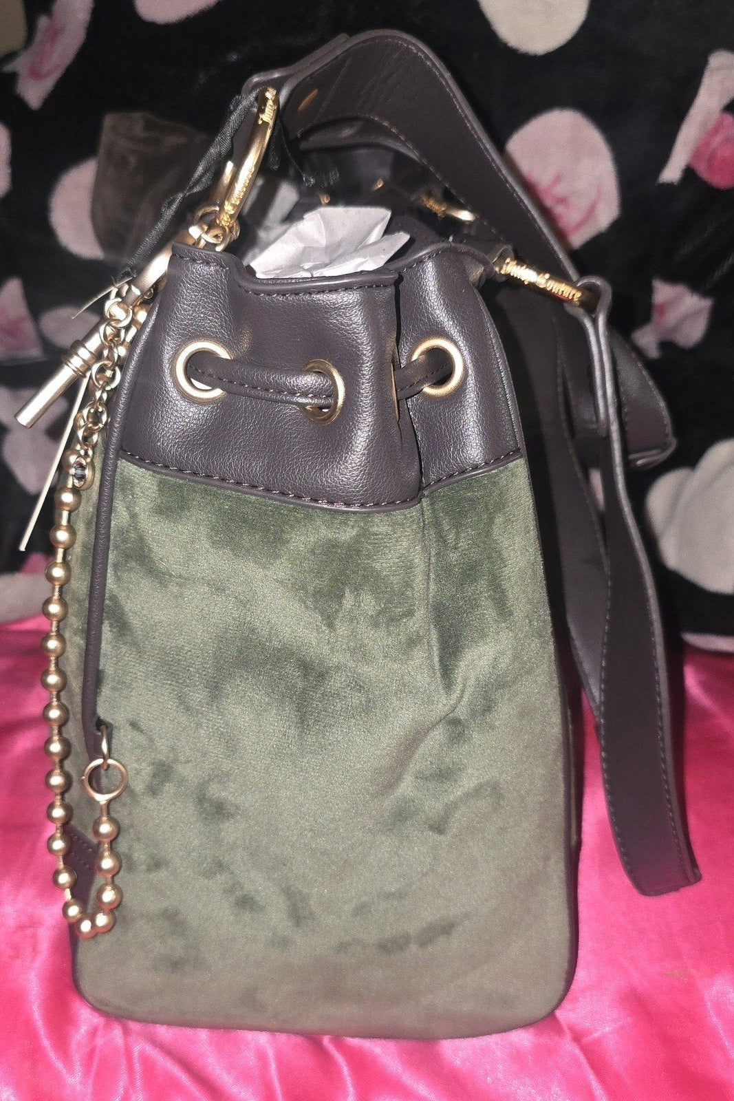 Juicy Couture Key To Juicy Daydreamer Tote & Wallet Set – Super Greens