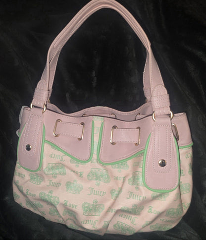 Juicy Couture Fan Club Satchel In Pink Diamond NWT Viral Limited Edition