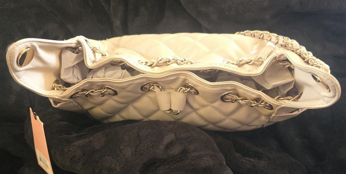 Juicy Couture Fashion Icon Bucket Bag Sandstone Beige NWT Viral Limited Edition