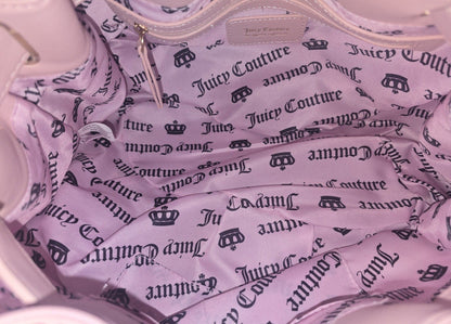 Juicy Couture Fan Club Satchel In Pink Diamond NWT Viral Limited Edition