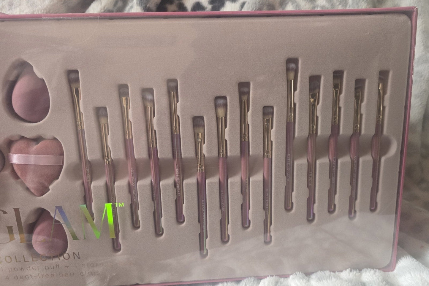 Glitz and Glam 31‑Piece Essentials Makeup Brush Collection – Limited Edition Gift Set