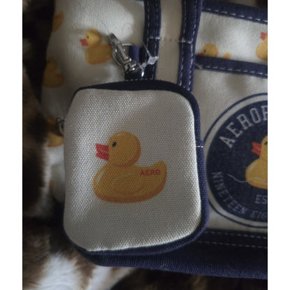 Aeropostale Rubber Duckie Canvas Tote NWT Viral